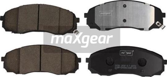 Maxgear 19-2901 - Komplet Pločica, disk-kočnica www.molydon.hr