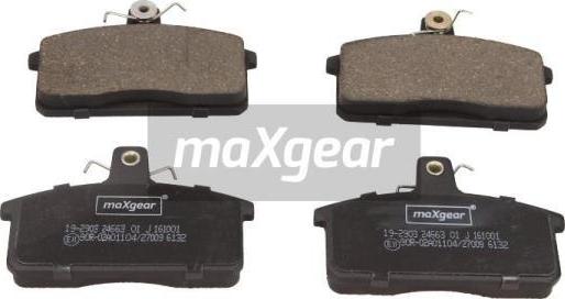 Maxgear 19-2903 - Komplet Pločica, disk-kočnica www.molydon.hr