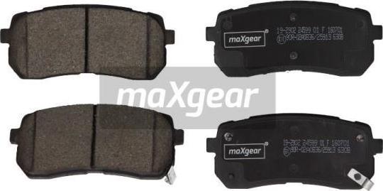 Maxgear 19-2902 - Komplet Pločica, disk-kočnica www.molydon.hr