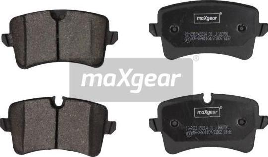 Maxgear 19-2919 - Komplet Pločica, disk-kočnica www.molydon.hr