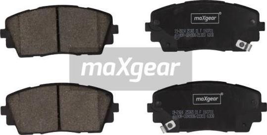 Maxgear 19-2924 - Komplet Pločica, disk-kočnica www.molydon.hr