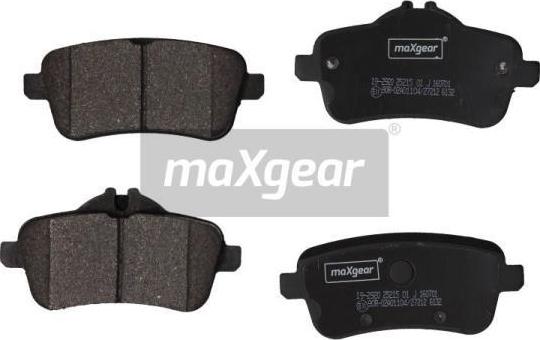 Maxgear 19-2920 - Komplet Pločica, disk-kočnica www.molydon.hr