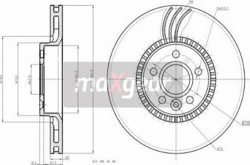 Maxgear 19-2429 - Kočioni disk www.molydon.hr