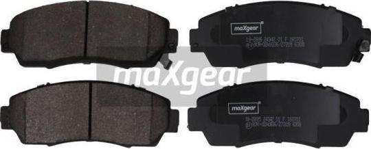 Maxgear 19-2895 - Komplet Pločica, disk-kočnica www.molydon.hr