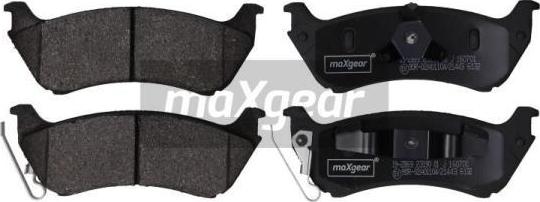 Maxgear 19-2869 - Komplet Pločica, disk-kočnica www.molydon.hr