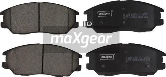 Maxgear 19-2879 - Komplet Pločica, disk-kočnica www.molydon.hr