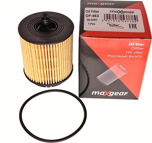 Maxgear 26-0301 - Filter za ulje www.molydon.hr