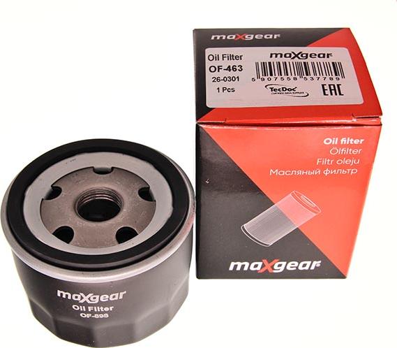 Maxgear 26-0267 - Filter za ulje www.molydon.hr