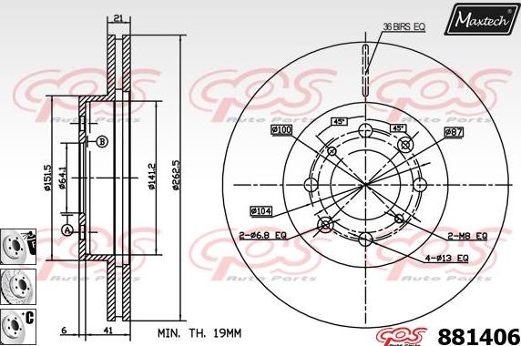 Maxtech 5251000 - Rukavac kotača, Ovjes kotača  www.molydon.hr