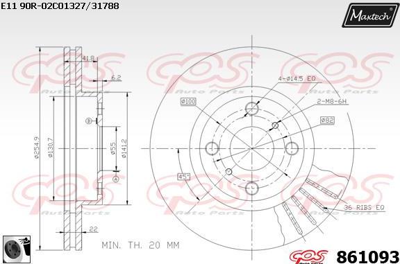 Maxtech 5227012 - Rukavac kotača, Ovjes kotača  www.molydon.hr