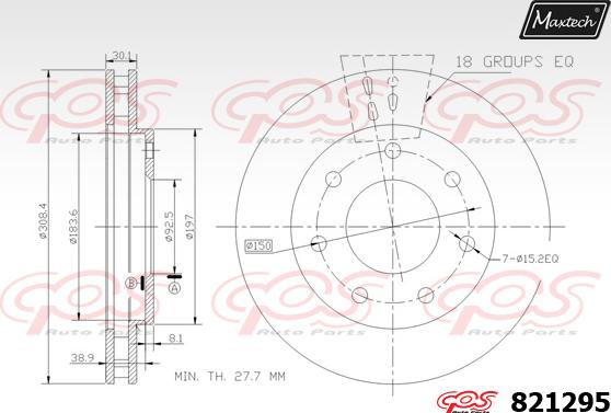 Maxtech 5272000 - Rukavac kotača, Ovjes kotača  www.molydon.hr