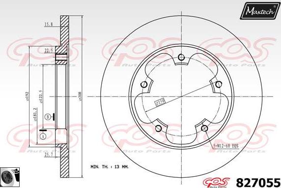 Maxtech 6254002 - kočione čeljusti www.molydon.hr