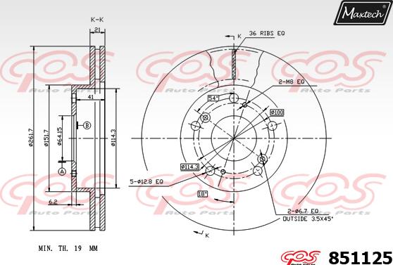 Maxtech 6256001 - kočione čeljusti www.molydon.hr