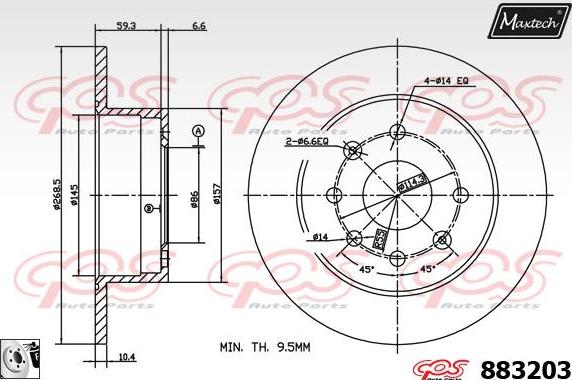 Maxtech 6276000 - kočione čeljusti www.molydon.hr