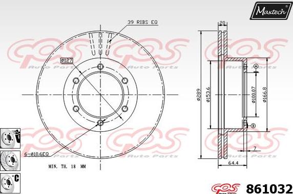 Maxtech 70200497 - Set za popravak, kočione čeljusti www.molydon.hr