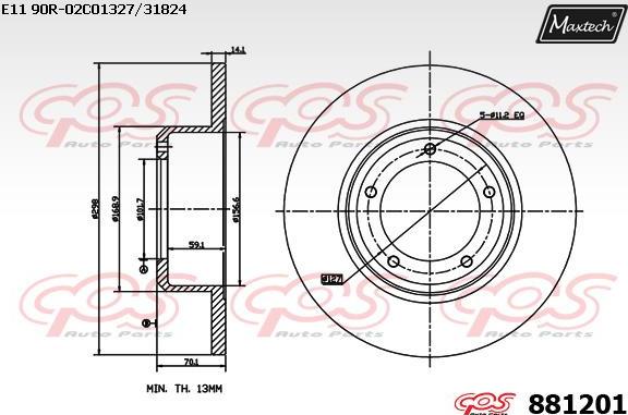 Maxtech 70200599 - Set za popravak, kočione čeljusti www.molydon.hr