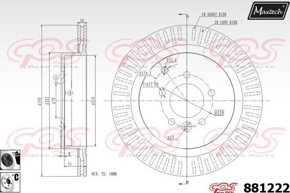 Maxtech 70200389 - Set za popravak, kočione čeljusti www.molydon.hr