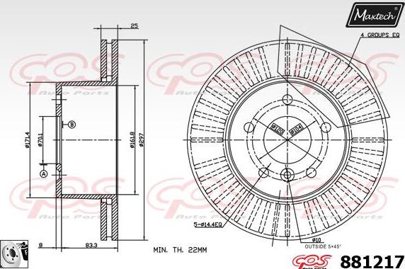 Maxtech 72940014 - Klip, kočione čeljusti www.molydon.hr