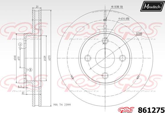 Maxtech 72935009 - Klip, kočione čeljusti www.molydon.hr