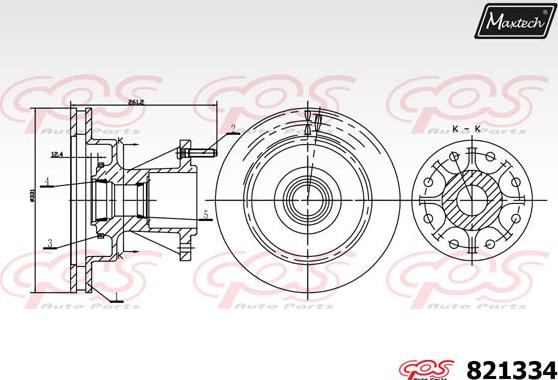 Maxtech 72932006 - Klip, kočione čeljusti www.molydon.hr