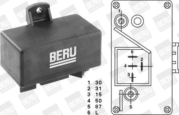 MDR BER-GR065 - Relej, sistem za paljenje sa Grijačima www.molydon.hr