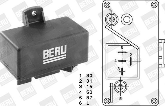 MDR BER-GR066 - Relej, sistem za paljenje sa Grijačima www.molydon.hr