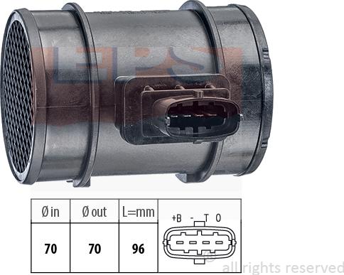 MDR EPS-1991 276 - Mjerač zapremine zraka www.molydon.hr