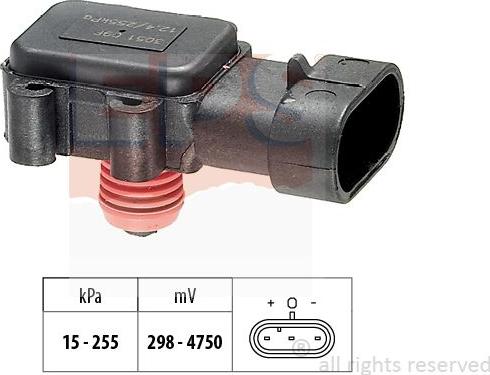 MDR EPS-1993 051 - Senzor MAP, tlak u usisnoj grani  www.molydon.hr
