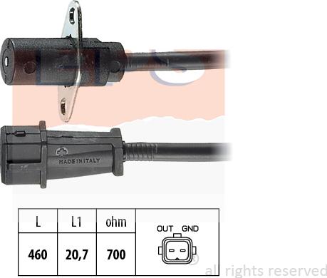 MDR EPS-1953 005 - Senzor, broj obrtaja www.molydon.hr