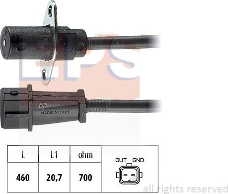 MDR EPS-1953 005 - Senzor, broj obrtaja www.molydon.hr