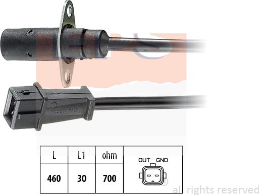 MDR EPS-1953 001 - Senzor, broj obrtaja www.molydon.hr