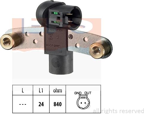 MDR EPS-1953 324 - Davač impulsa, radilica www.molydon.hr