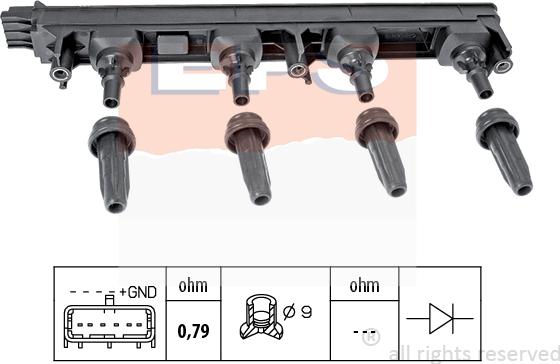 MDR EPS-1970 476 - Indukcioni kalem (bobina) www.molydon.hr