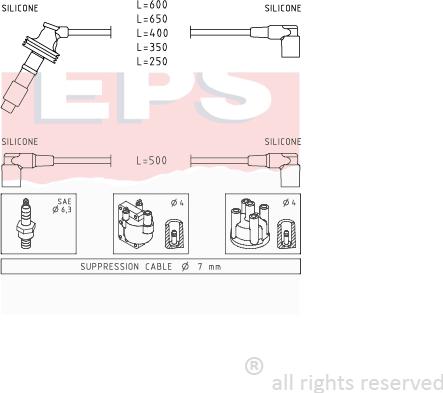 MDR EPS-1499 064 - Set kablova za paljenje www.molydon.hr