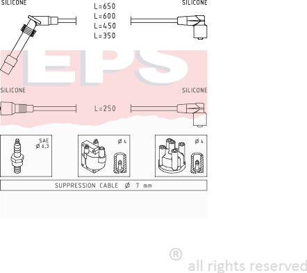 MDR EPS-1499 199 - Set kablova za paljenje www.molydon.hr