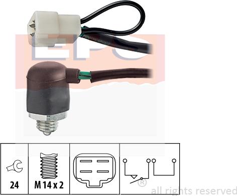 MDR EPS-1860 064 - Prekidač, rikverc svjetlo www.molydon.hr