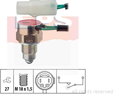 MDR EPS-1860 087 - Prekidač, rikverc svjetlo www.molydon.hr