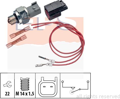 MDR EPS-1860 274 - Prekidač, rikverc svjetlo www.molydon.hr