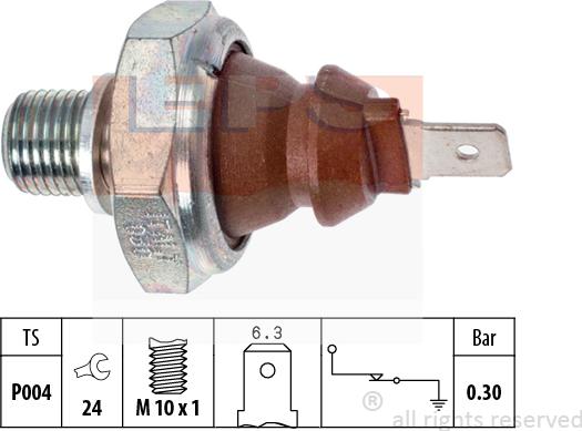 MDR EPS-1800 008 - Senzor, pritisak ulja www.molydon.hr