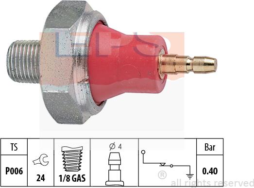 MDR EPS-1800 015 - Senzor, pritisak ulja www.molydon.hr