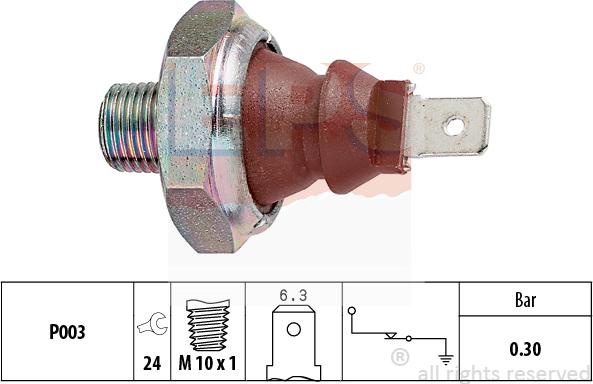 MDR EPS-1800 010 - Senzor, pritisak ulja www.molydon.hr