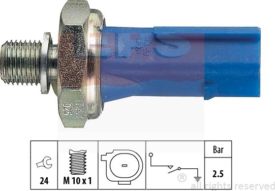 MDR EPS-1800 192 - Senzor, pritisak ulja www.molydon.hr