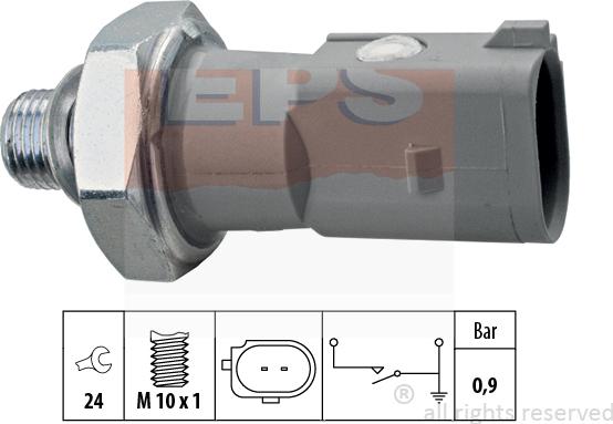 MDR EPS-1800 197 - Senzor, pritisak ulja www.molydon.hr