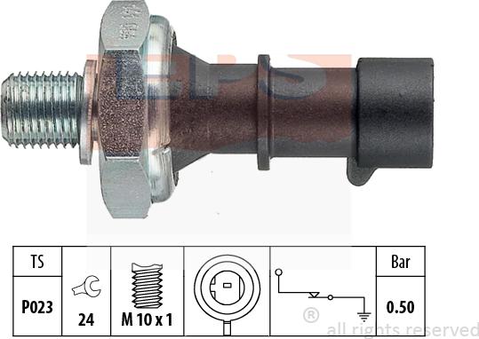 MDR EPS-1800 141 - Senzor, pritisak ulja www.molydon.hr