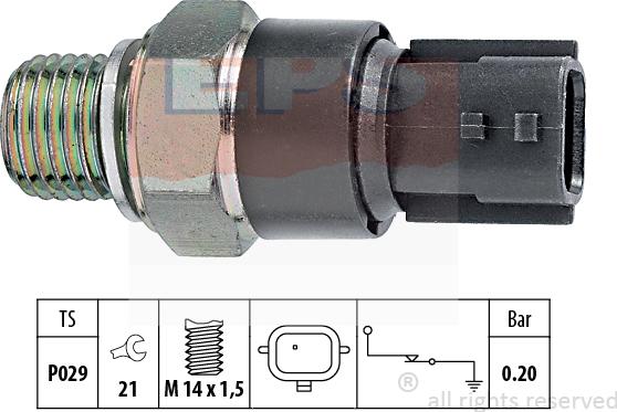 MDR EPS-1800 189 - Senzor, pritisak ulja www.molydon.hr