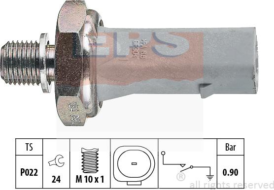 MDR EPS-1800 134 - Senzor, pritisak ulja www.molydon.hr