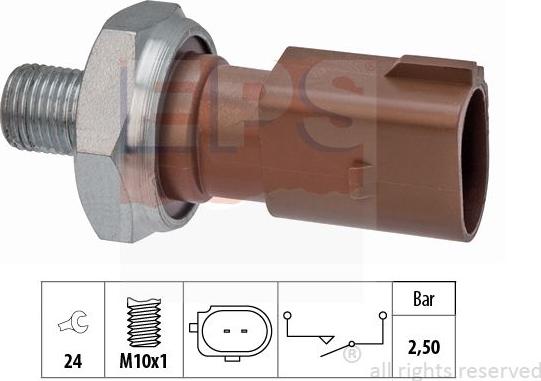 MDR EPS-1800 205 - Senzor, pritisak ulja www.molydon.hr