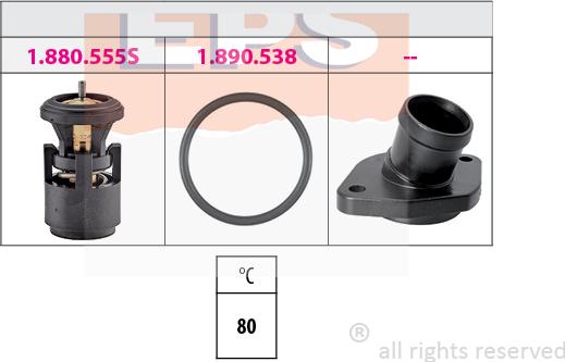 MDR EPS-1880 560 - Termostat, rashladna tekućinu www.molydon.hr