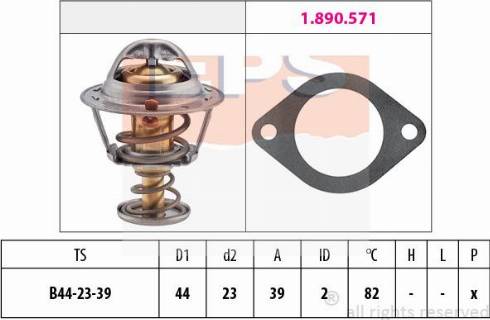 MDR EPS-1880 519 - Termostat, rashladna tekućinu www.molydon.hr