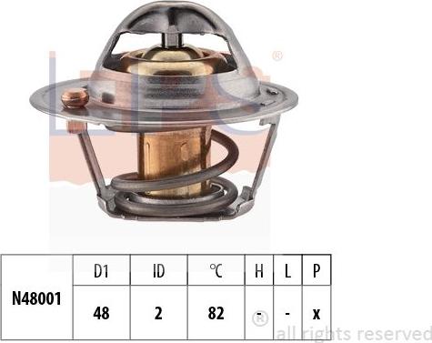 MDR EPS-1880 691S - Termostat, rashladna tekućinu www.molydon.hr